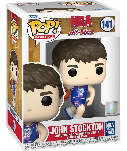 Funko POP! NBA All-Stars 1992: John Stockton (Blue All-Stars Uniform)